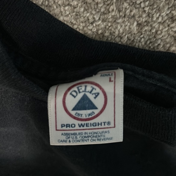 Vintage Marvel Black Punisher Long Sleeve Shirt - Picture 2 of 4